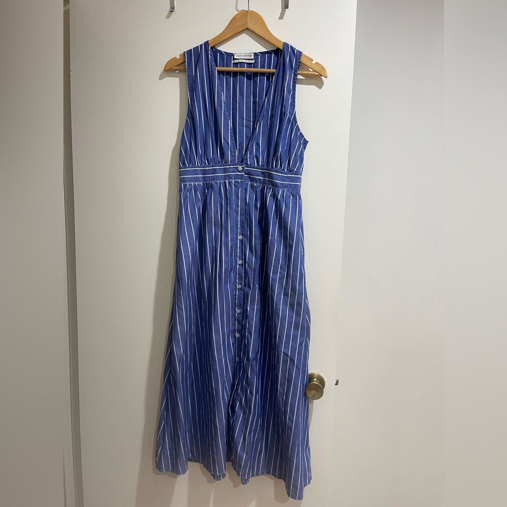 Striped Blue and White Urban Outfitters Dress